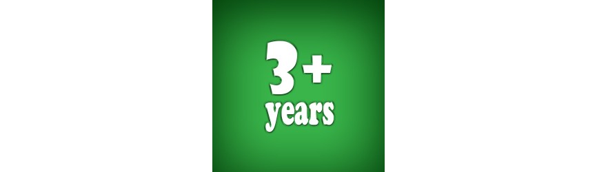 3+ Years