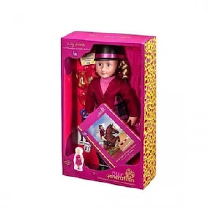 Our Generation Deluxe Lily Anna Doll with Book