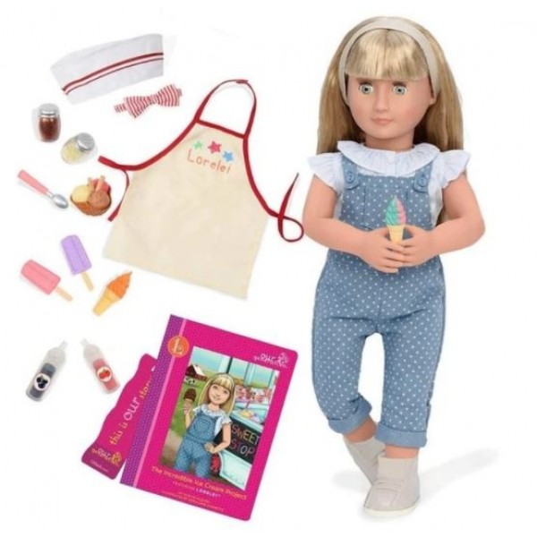 Our Generation Deluxe Lorelei Doll with Book