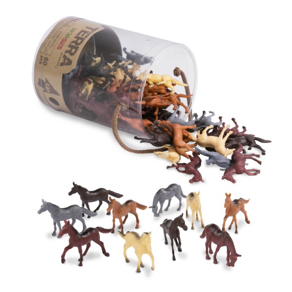 Terra Assorted Miniature Horses (60 pc)